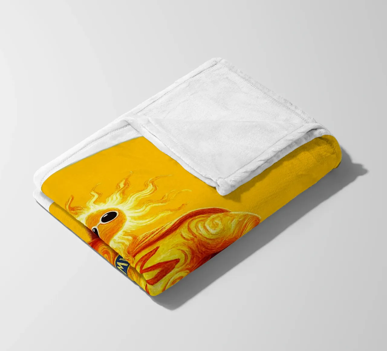 SUN OF A WITCH coperta in pile da Vintage Van Gogh