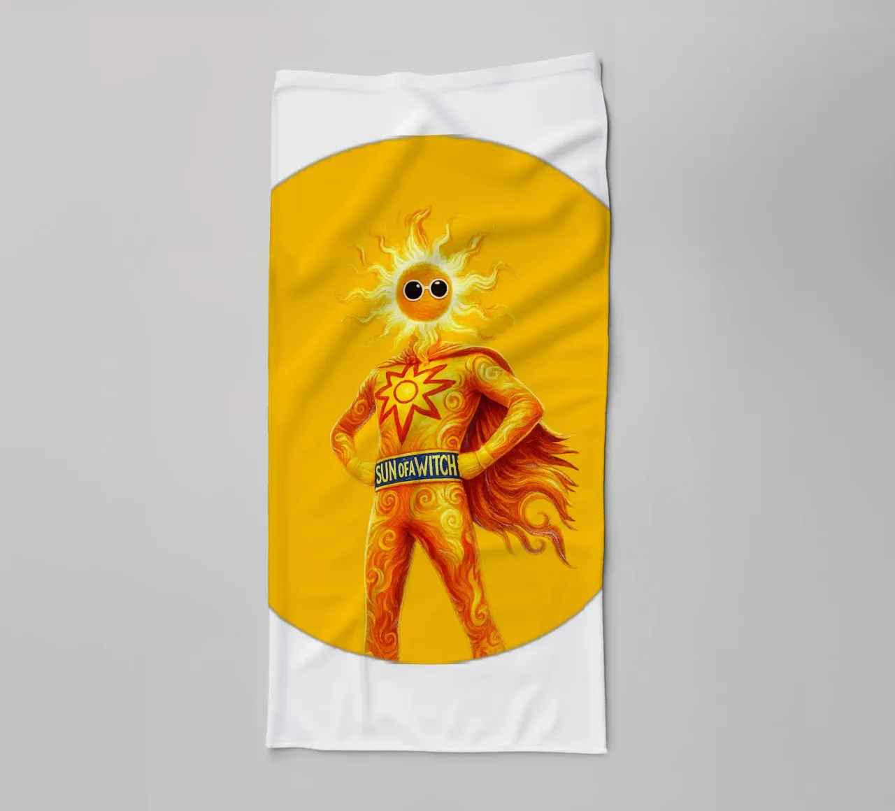 SUN OF A WITCH asciugamano da bagno da Vintage Van Gogh