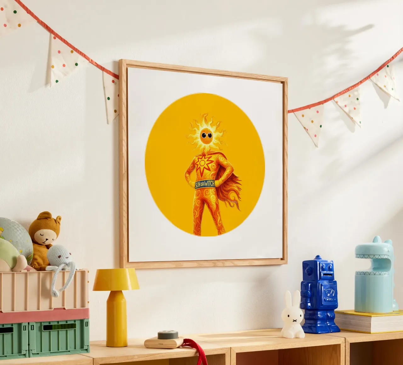 SUN OF A WITCH plexiglass da Vintage Van Gogh