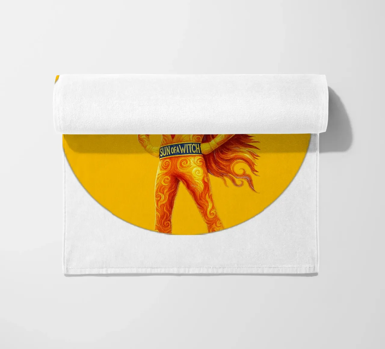 SUN OF A WITCH telo mare da Vintage Van Gogh