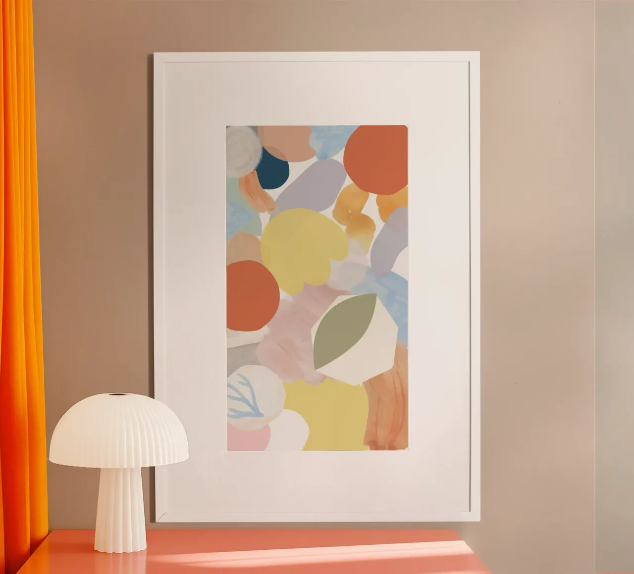 random symbol shape color poster de vicgaler