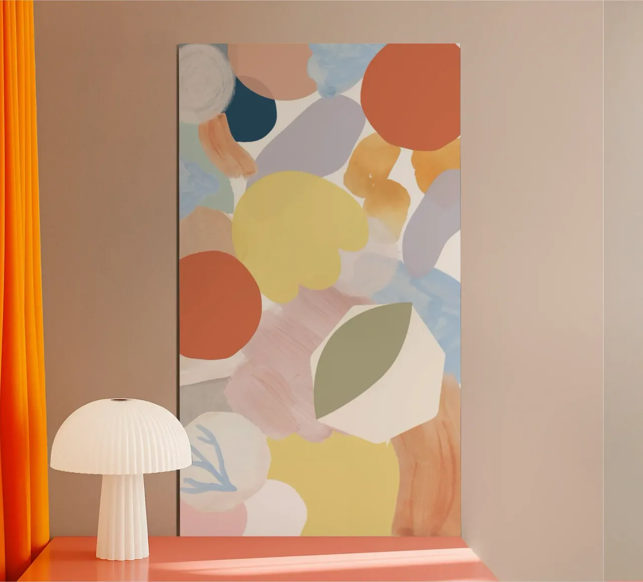 random symbol shape color poster de vicgaler