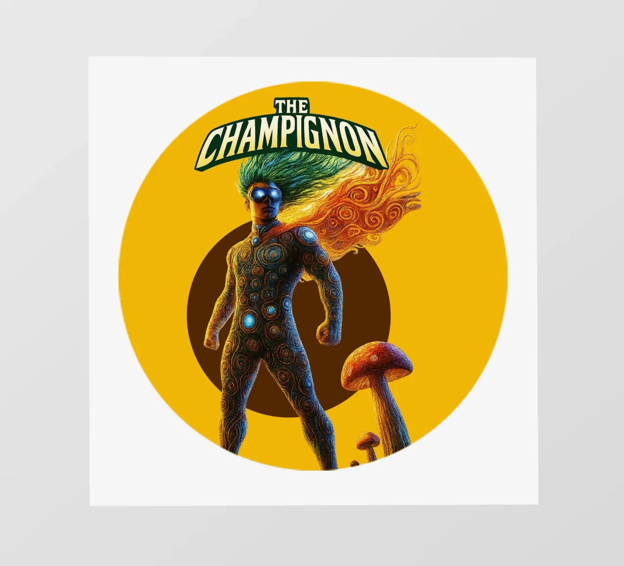 THE CHAMPIGNON (Champion) telo in pvc da Vintage Van Gogh