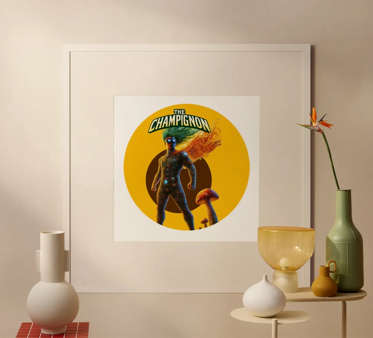 THE CHAMPIGNON (Champion) poster da Vintage Van Gogh