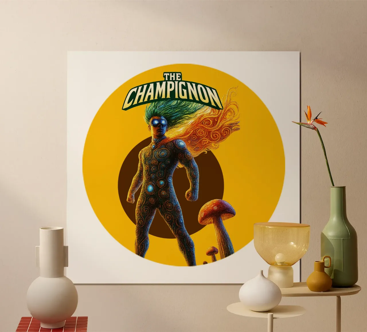 THE CHAMPIGNON (Champion) poster da Vintage Van Gogh