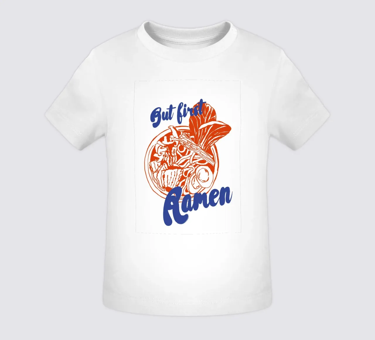 Boho Food 10 Ramen First maglietta neonato da Boho Print Collection