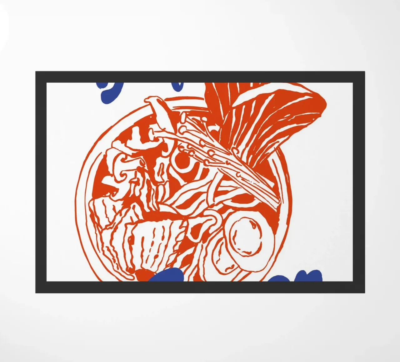 Boho Food 10 Ramen First zerbino da Boho Print Collection