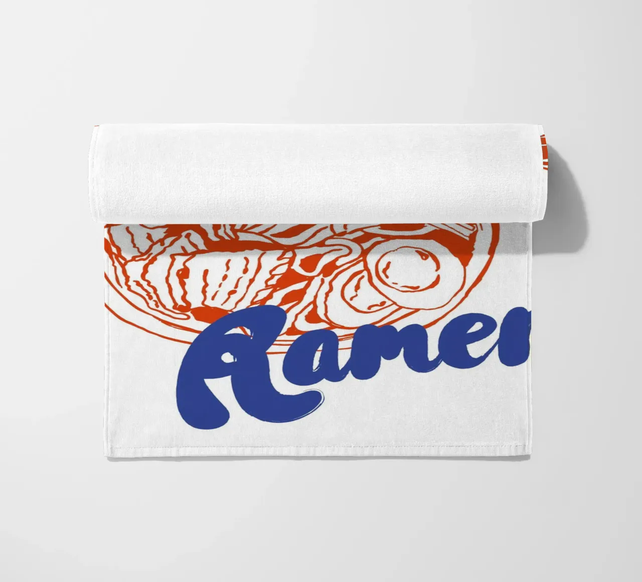 Boho Food 10 Ramen First telo mare da Boho Print Collection