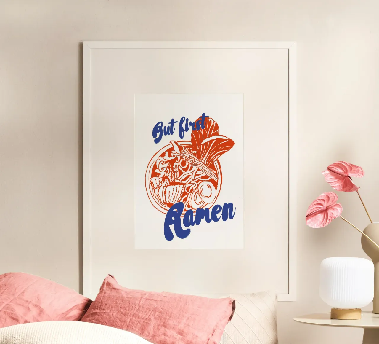 Boho Food 10 Ramen First carta hahnemühle da Boho Print Collection