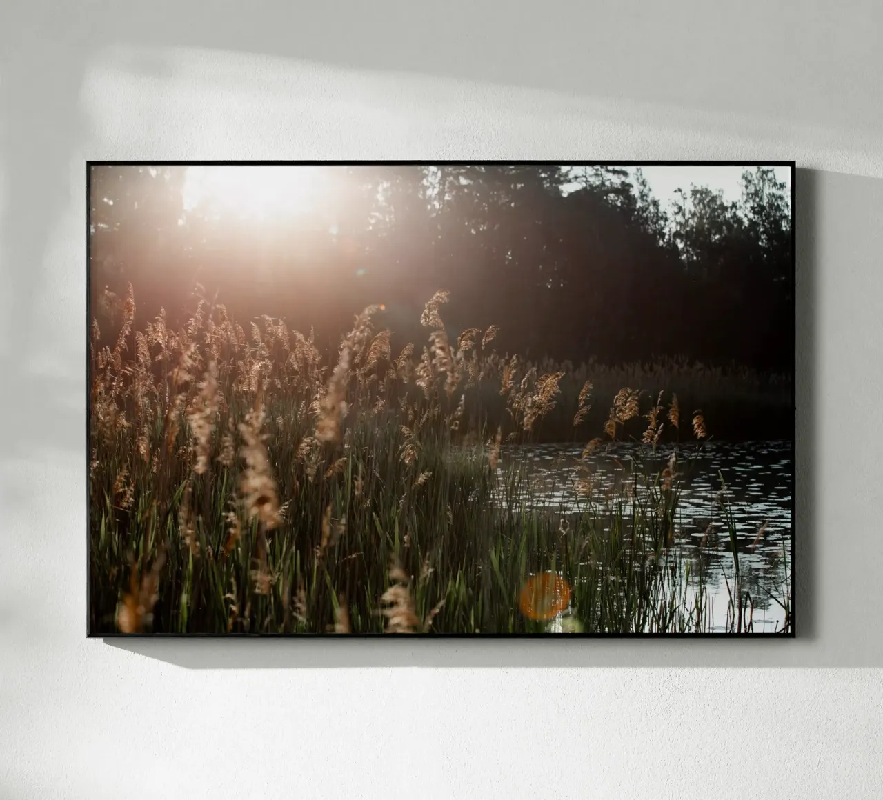 At The Lake 5 acrylic glass by Mareike Böhmer Photography