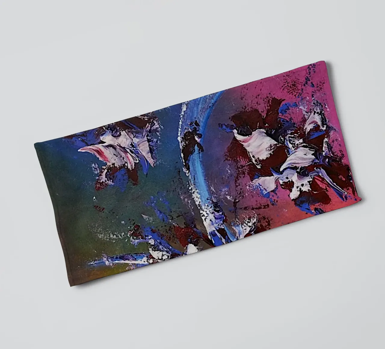 Large size 2. asciugamano da bagno da Thierry Vobmann Abstract painting