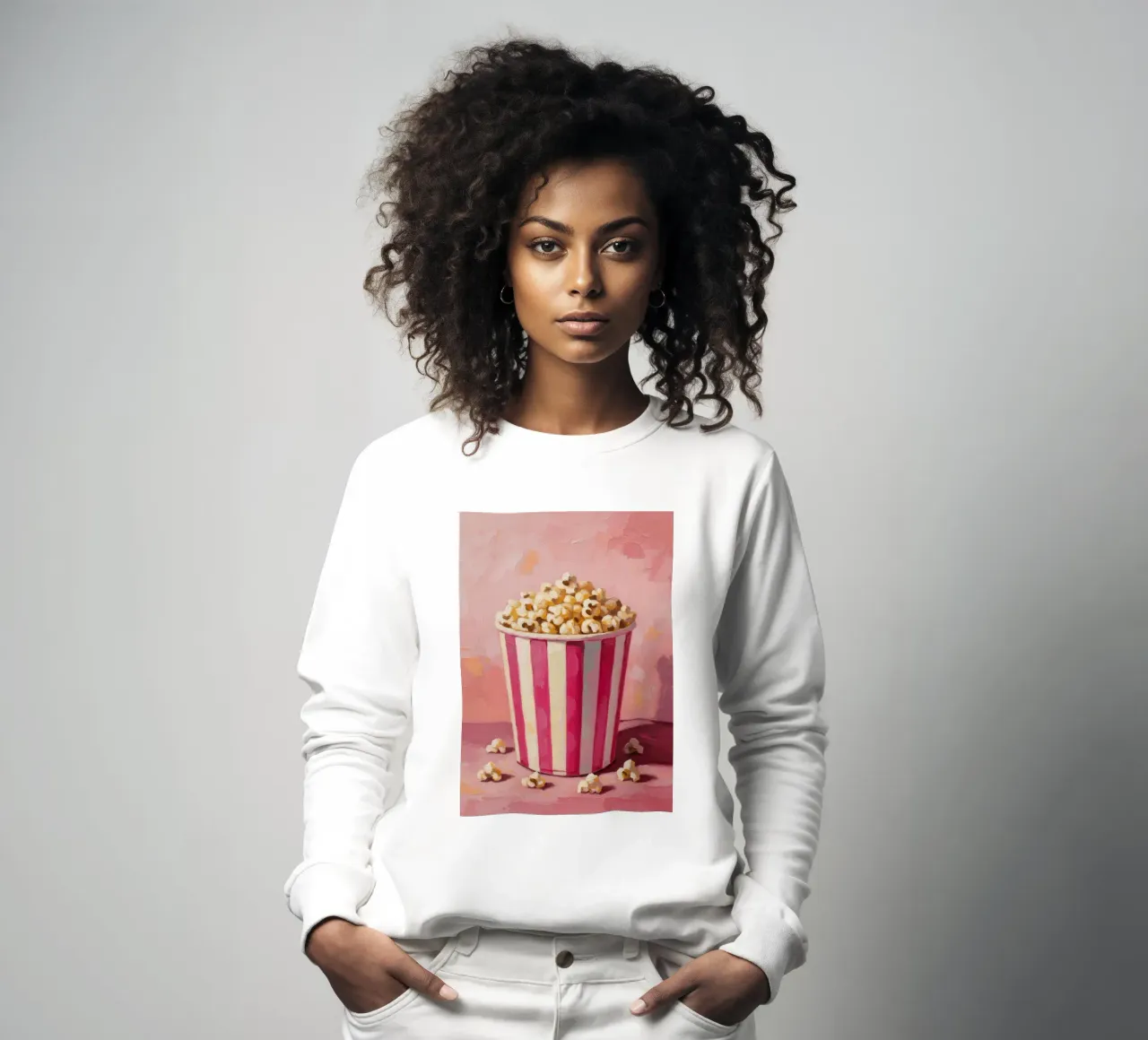 Popcorn Painting felpa da Attaboy Dsgn