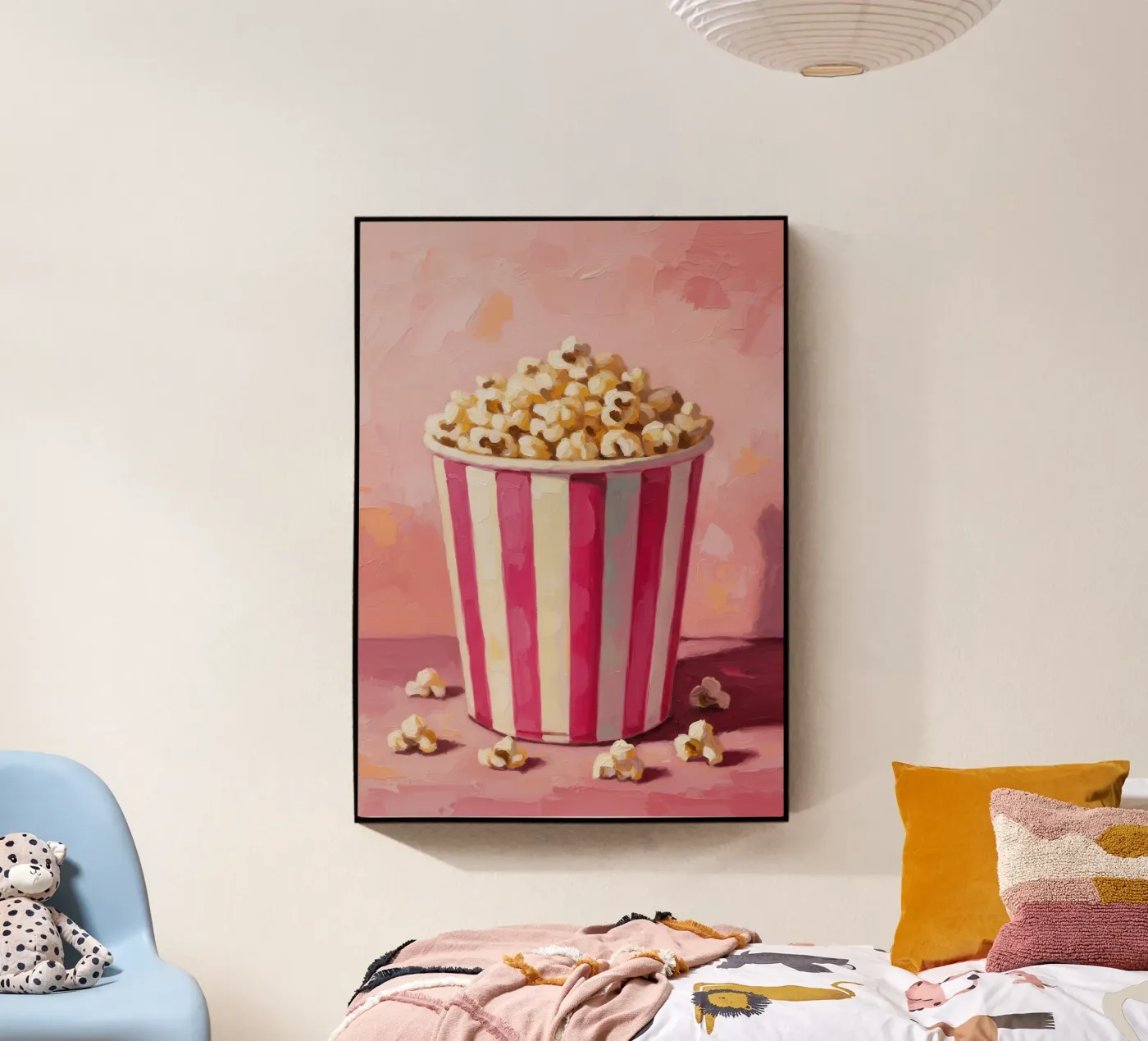 Popcorn Painting plexiglass da Attaboy Dsgn
