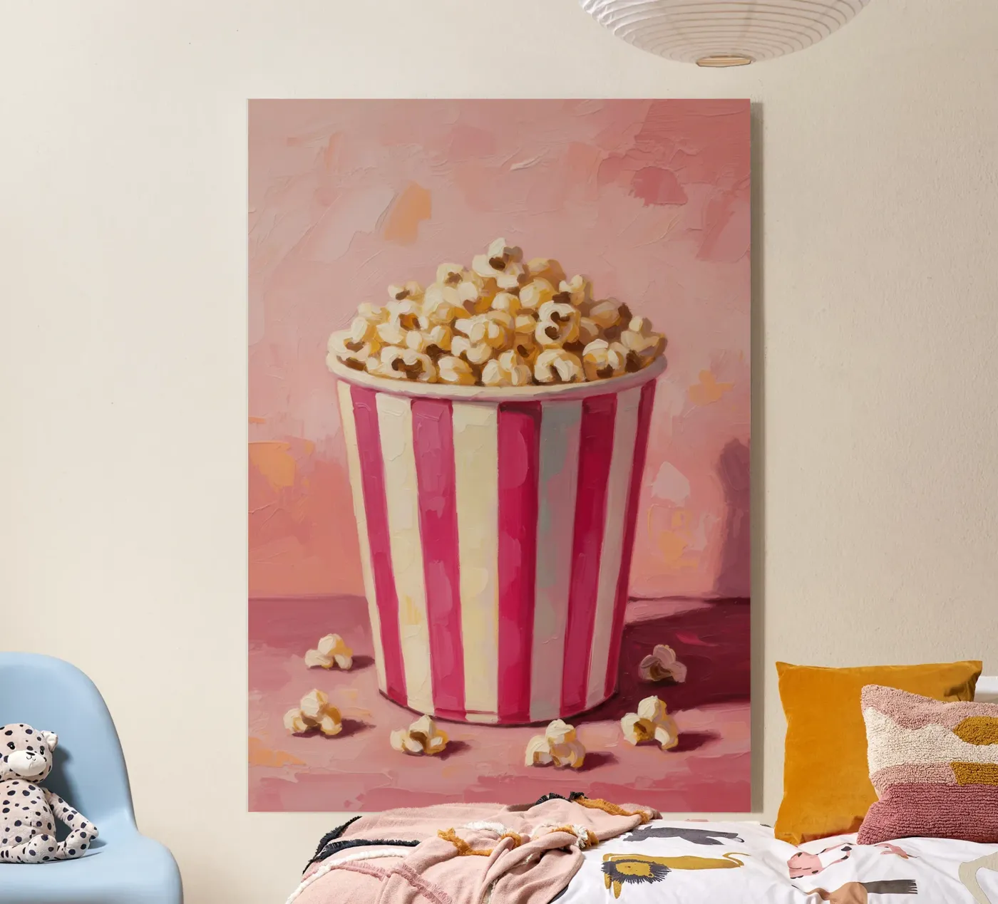 Popcorn Painting plexiglass da Attaboy Dsgn