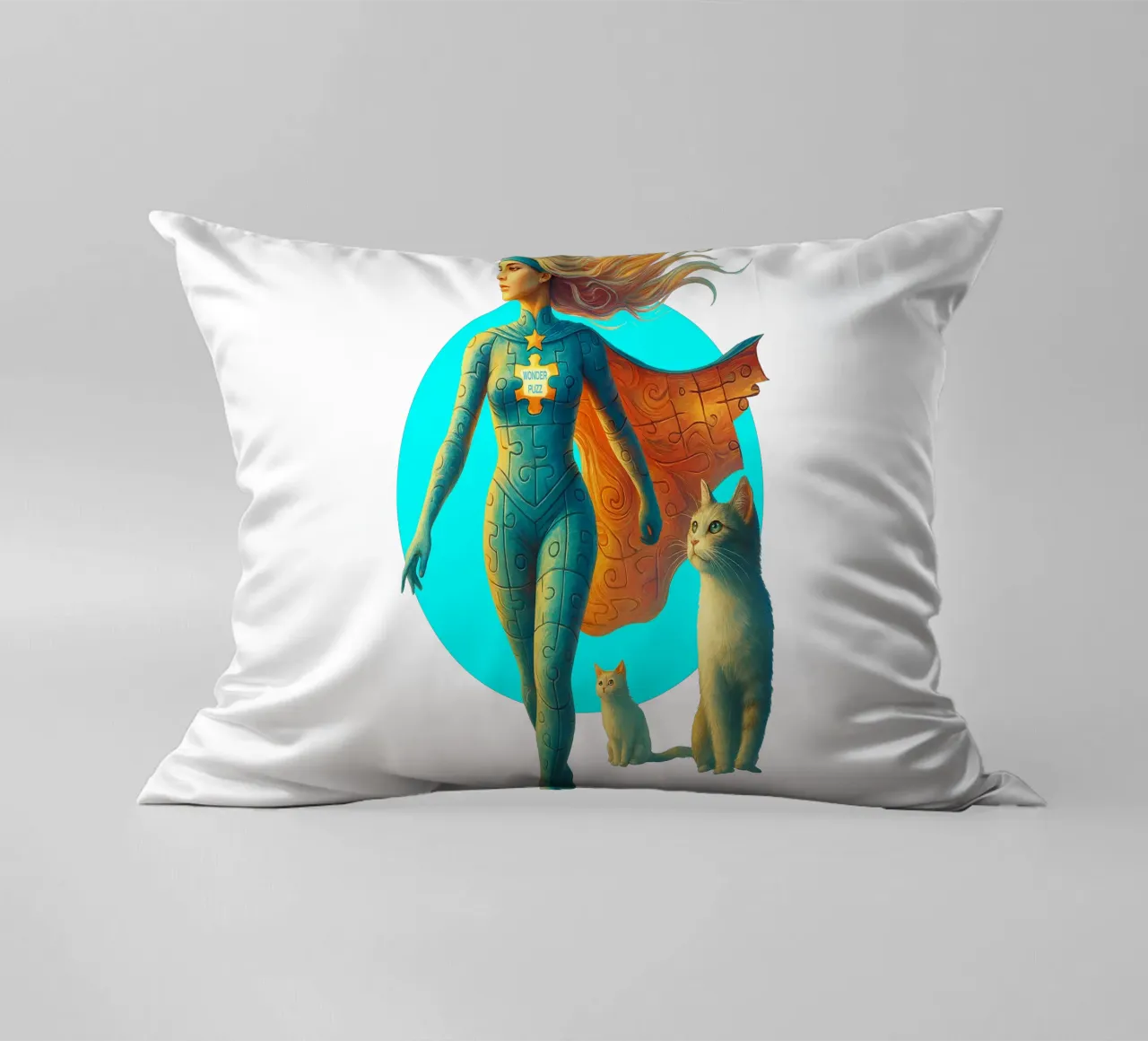 WONDER PUZZ cuscino da Vintage Van Gogh