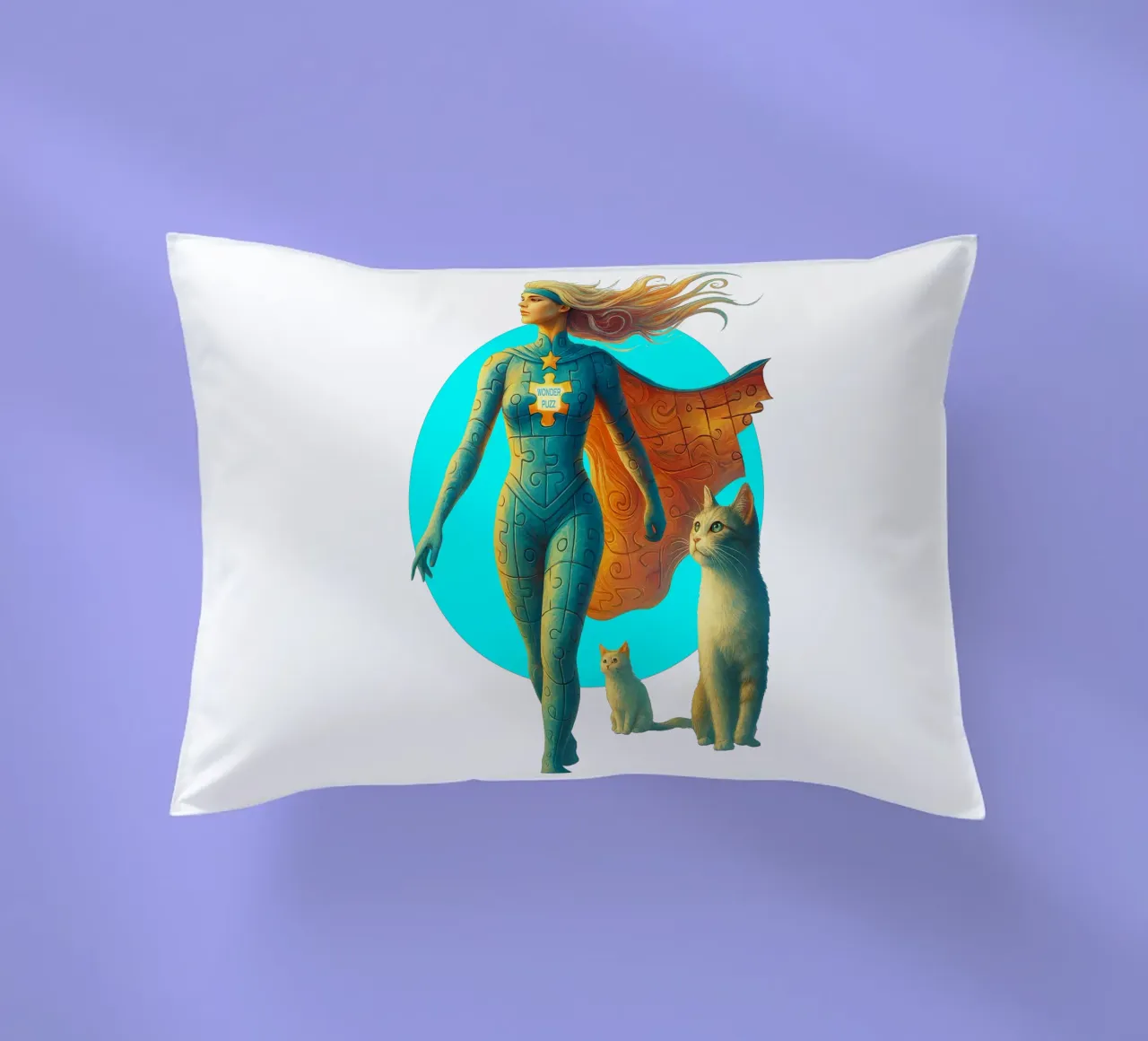 WONDER PUZZ cuscino da Vintage Van Gogh