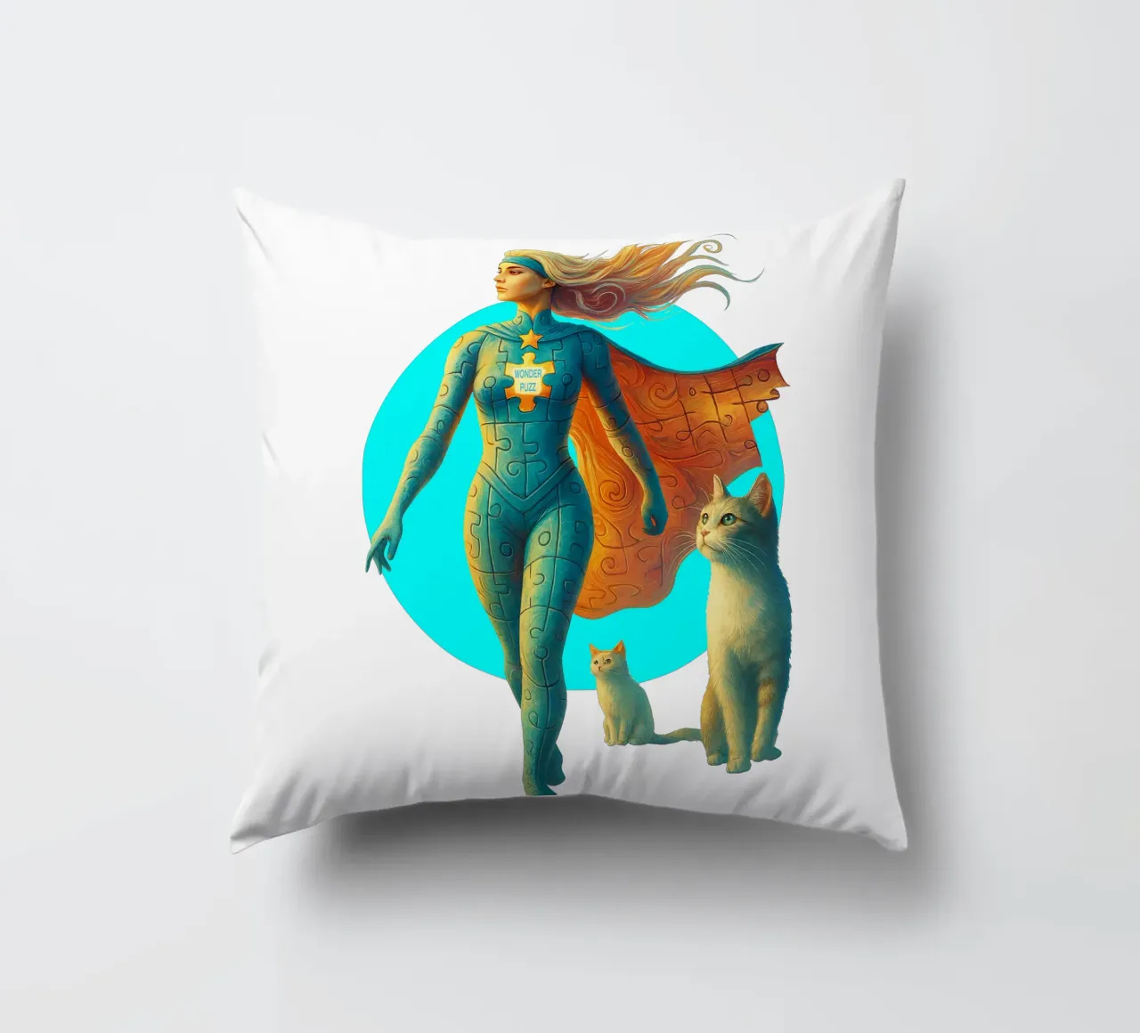 WONDER PUZZ cuscino da Vintage Van Gogh