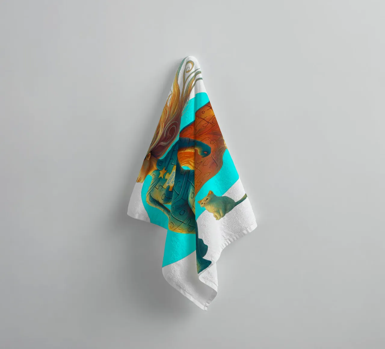 WONDER PUZZ asciugamano da bagno da Vintage Van Gogh