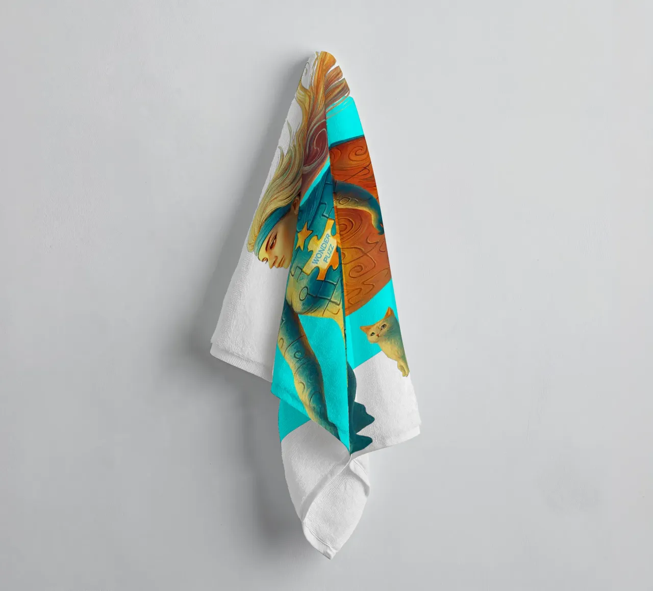 WONDER PUZZ asciugamano da bagno da Vintage Van Gogh