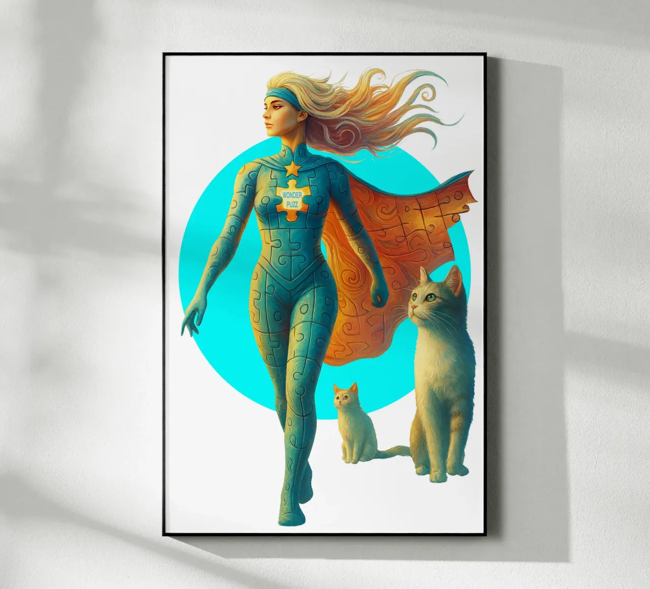 WONDER PUZZ plexiglass da Vintage Van Gogh