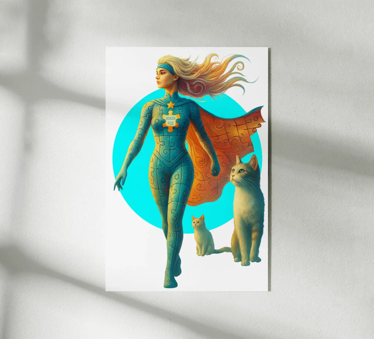 WONDER PUZZ plexiglass da Vintage Van Gogh