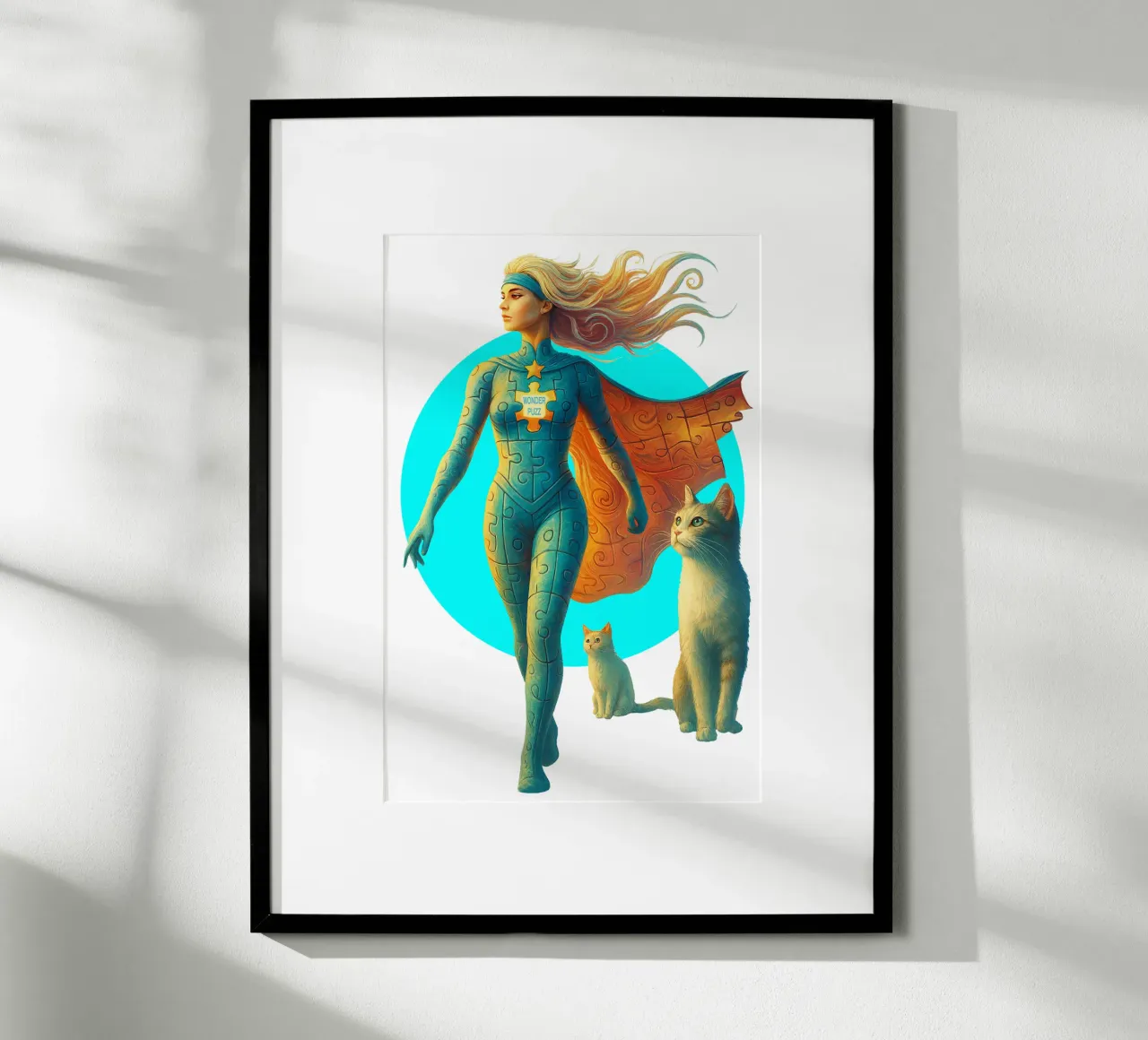 WONDER PUZZ poster da Vintage Van Gogh