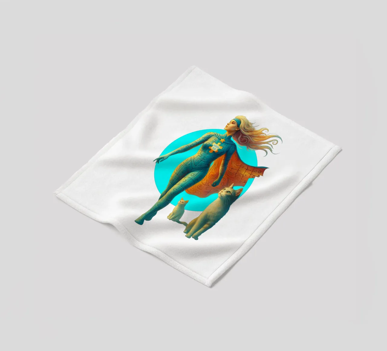 WONDER PUZZ coperta in pile da Vintage Van Gogh