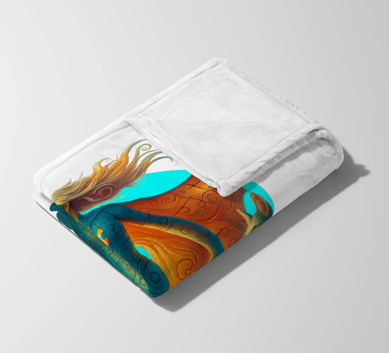 WONDER PUZZ coperta in pile da Vintage Van Gogh