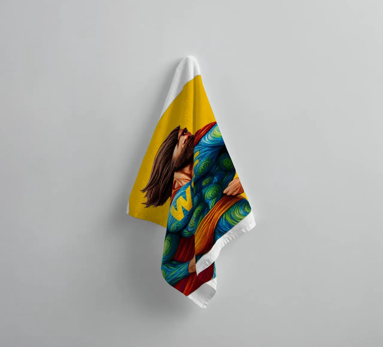 WTF MAN asciugamano da bagno da Vintage Van Gogh