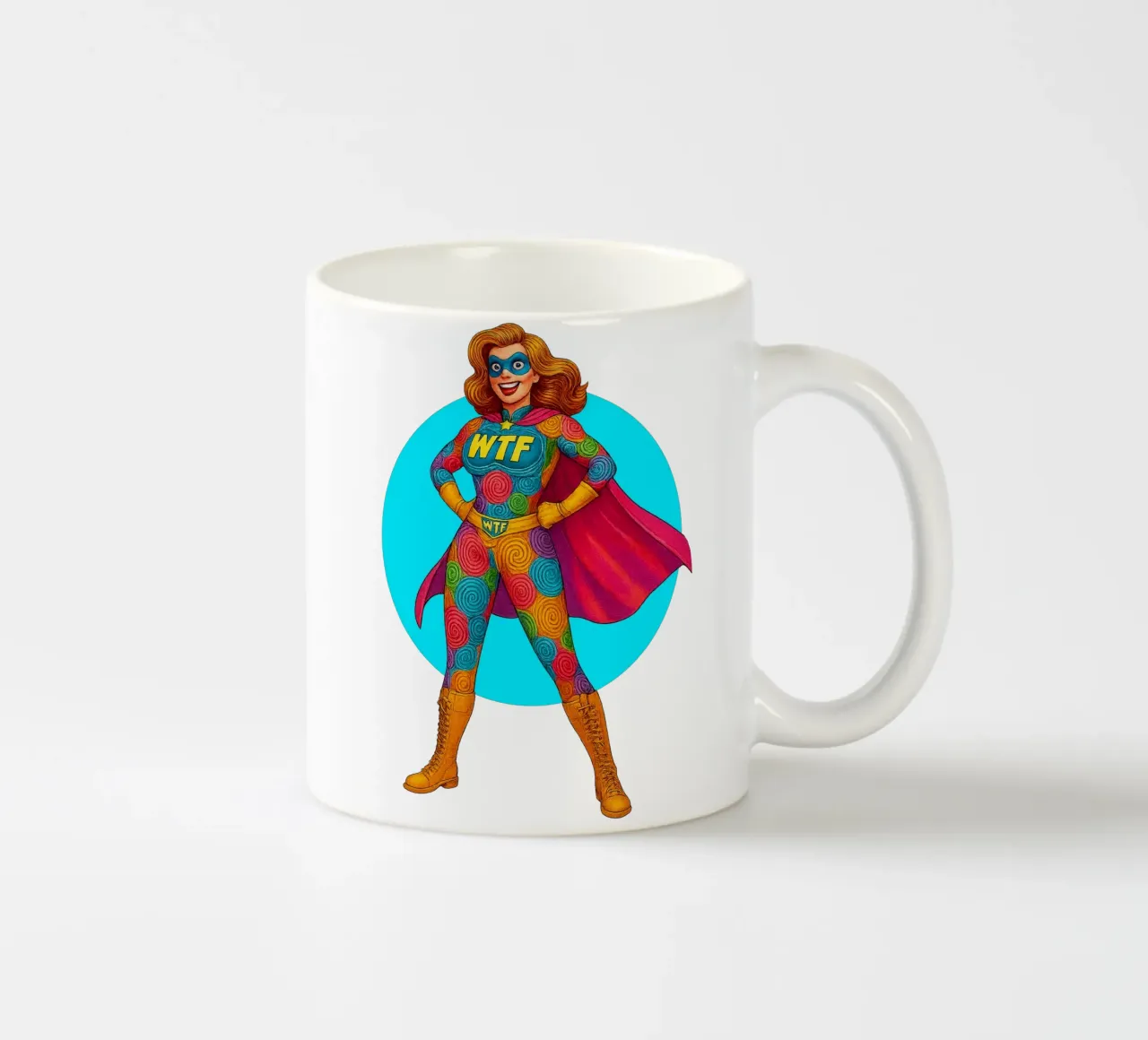 WTF WOMAN tazza in ceramica da Vintage Van Gogh