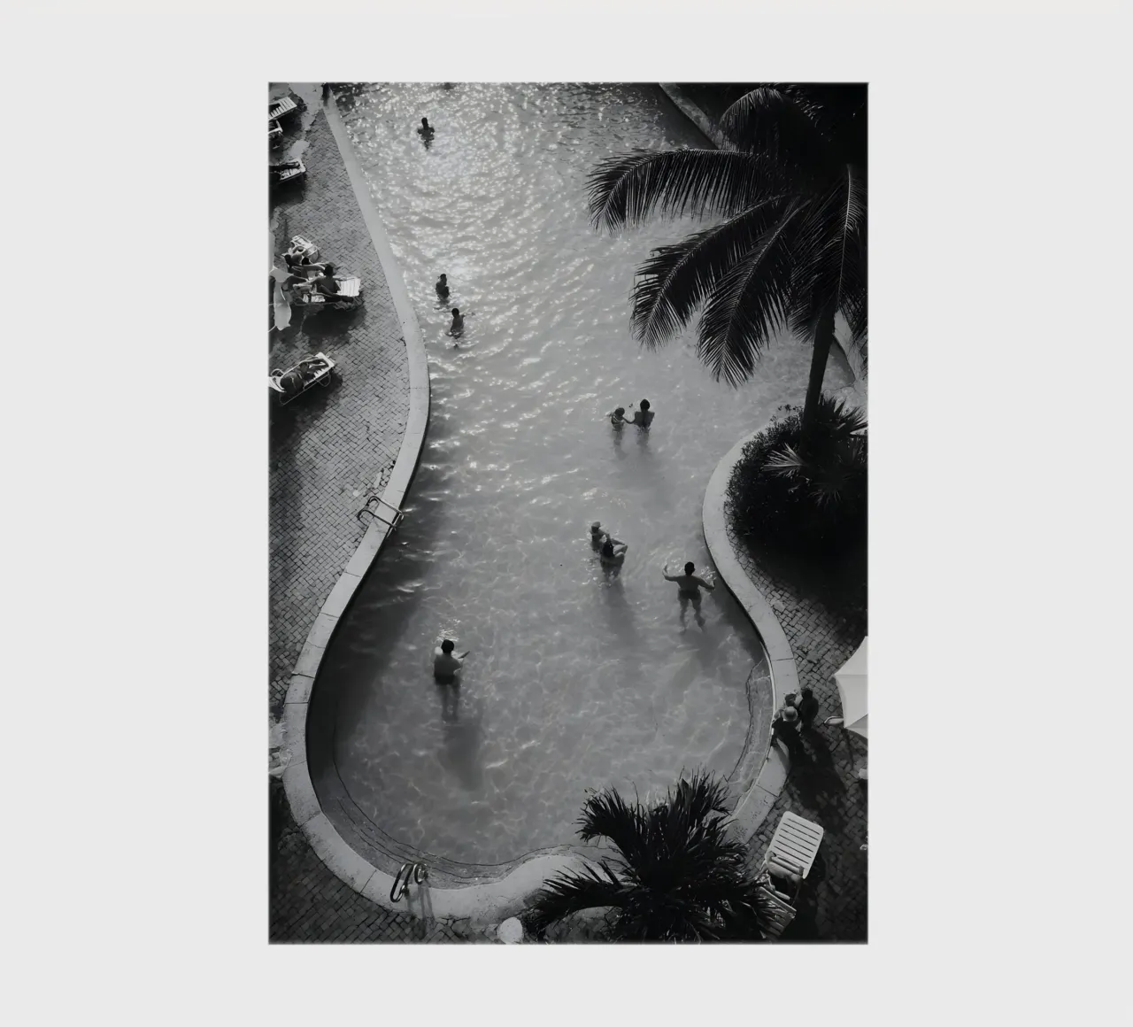 Retro Poolside carnet de notes de Mononoir