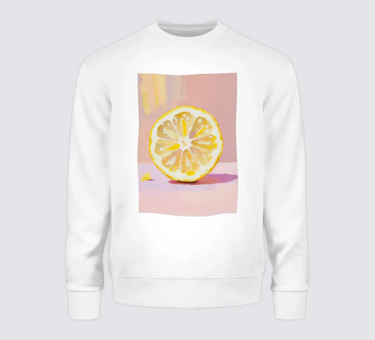 Lemon Slice Painting felpa da Attaboy Dsgn