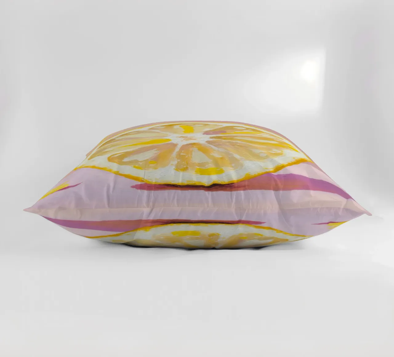 Lemon Slice Painting cuscino da Attaboy Dsgn