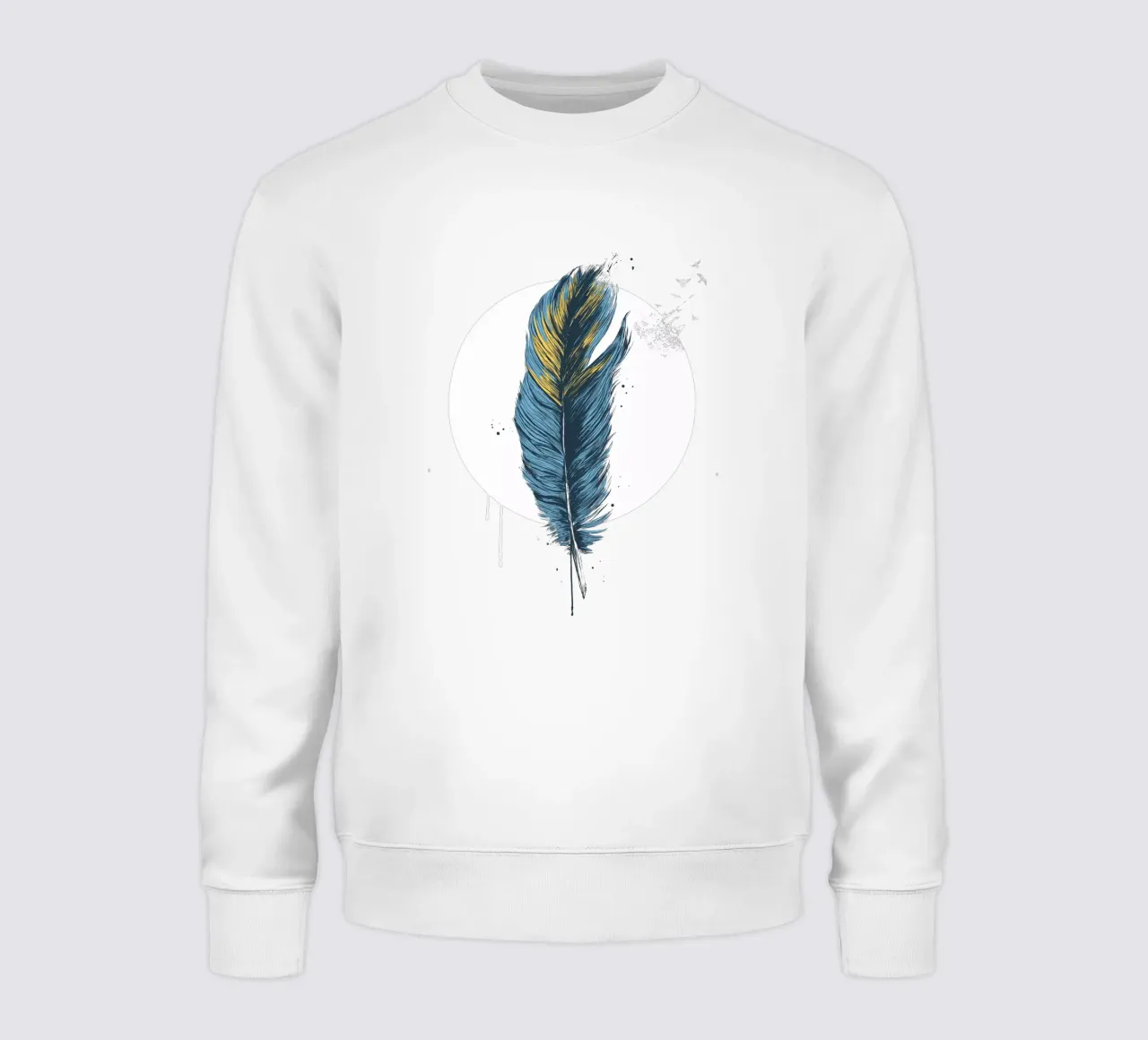 Feather in a circle III felpa da Balazs Solti