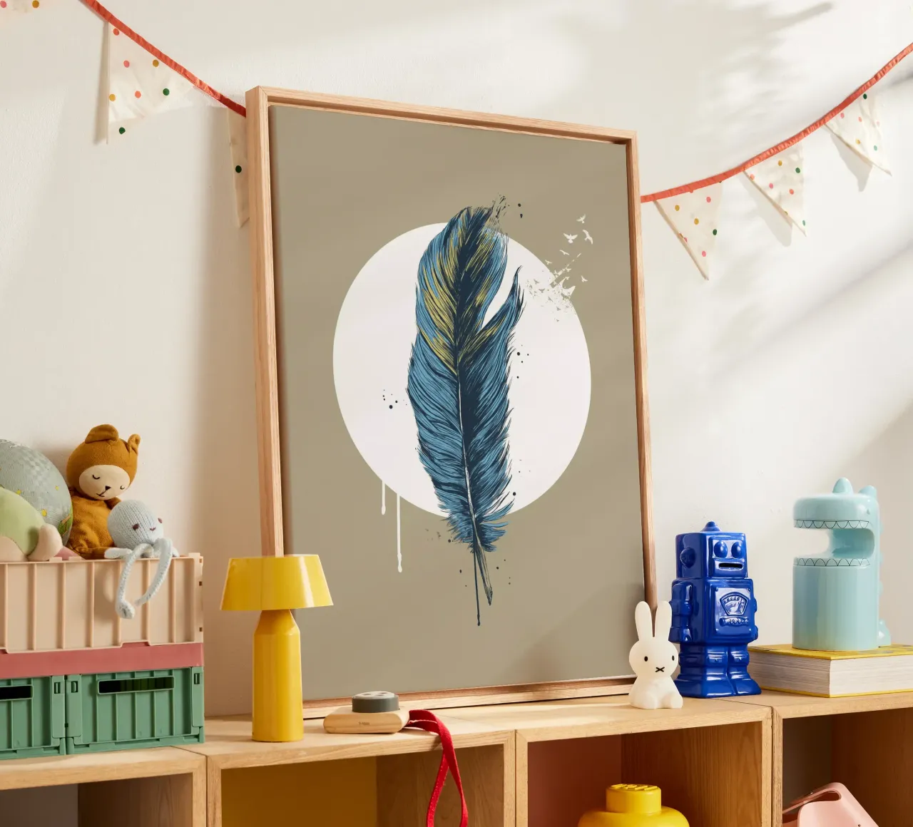Feather in a circle III tela da Balazs Solti