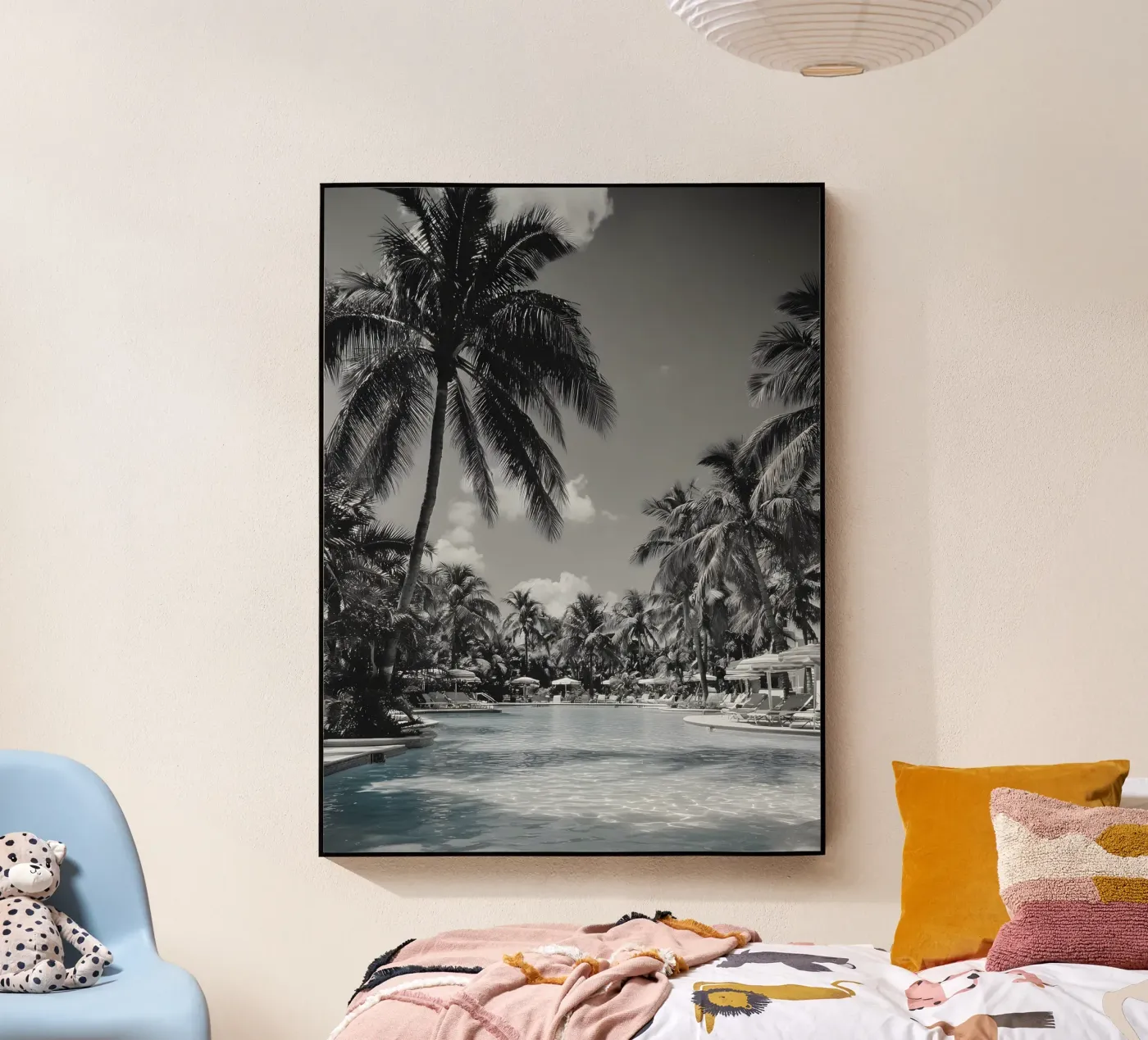 Retro Poolside plexiglas de Mononoir