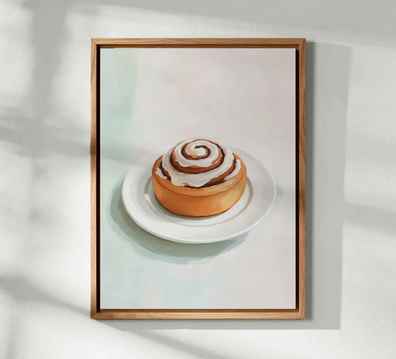 Cinnamon Roll Painting alluminio dibond da Attaboy Dsgn