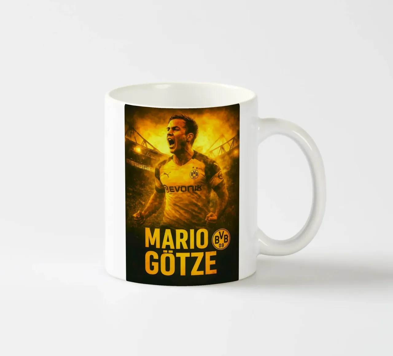 Mario Gotze tazza in ceramica da Cyberpunk Canvas