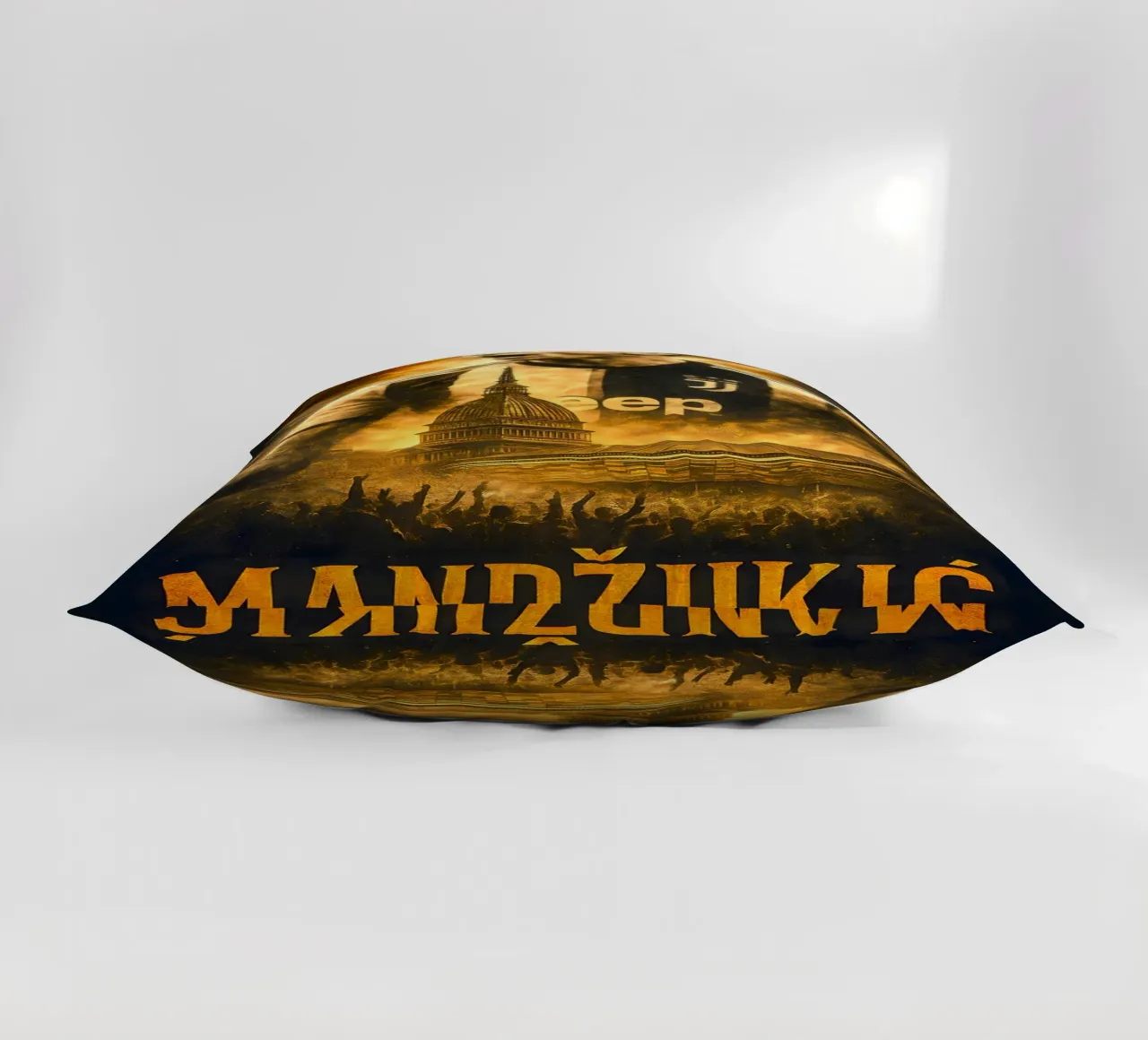 Mario Mandzukic cuscino da Cyberpunk Canvas