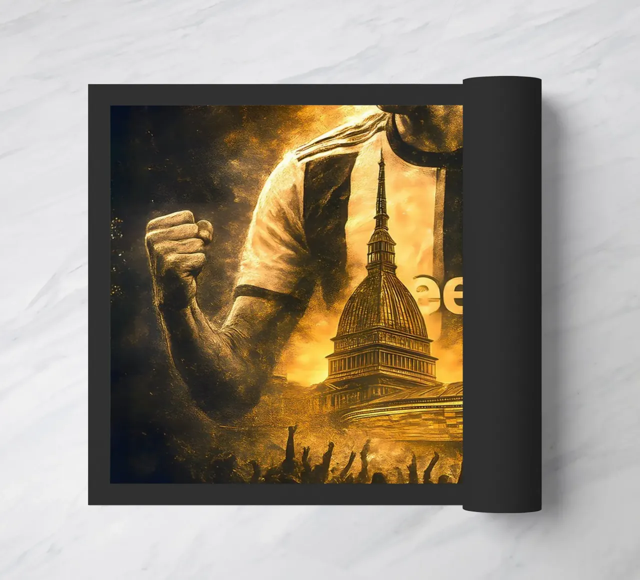 Mario Mandzukic zerbino da Cyberpunk Canvas