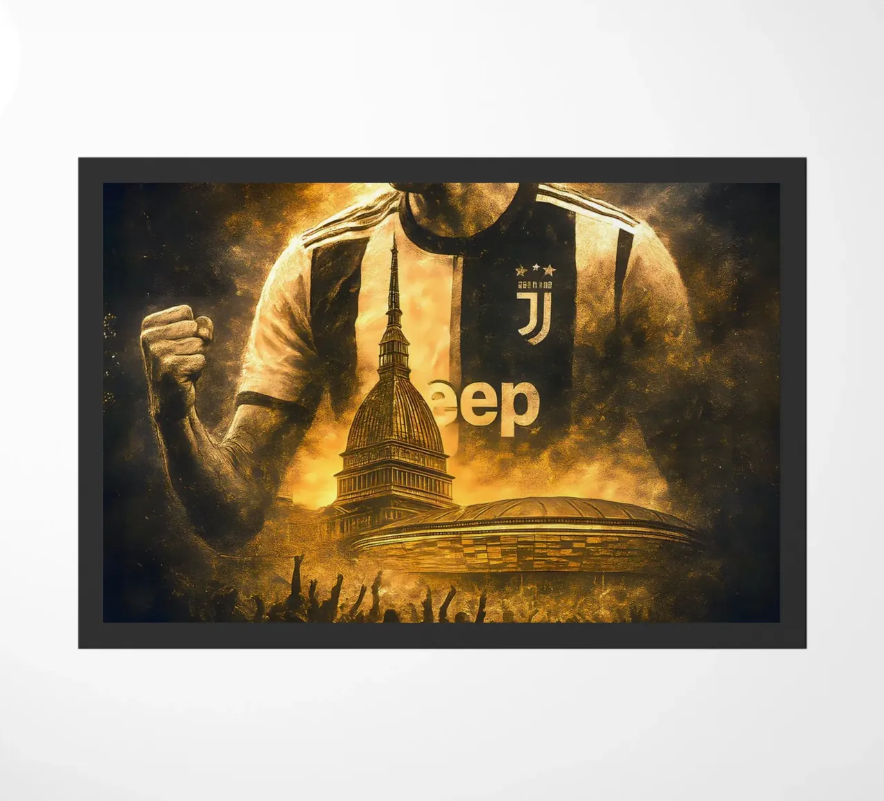 Mario Mandzukic zerbino da Cyberpunk Canvas