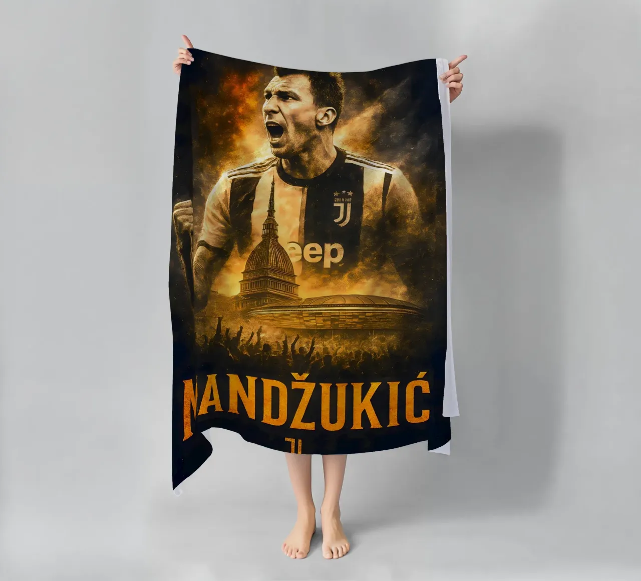 Mario Mandzukic telo mare da Cyberpunk Canvas