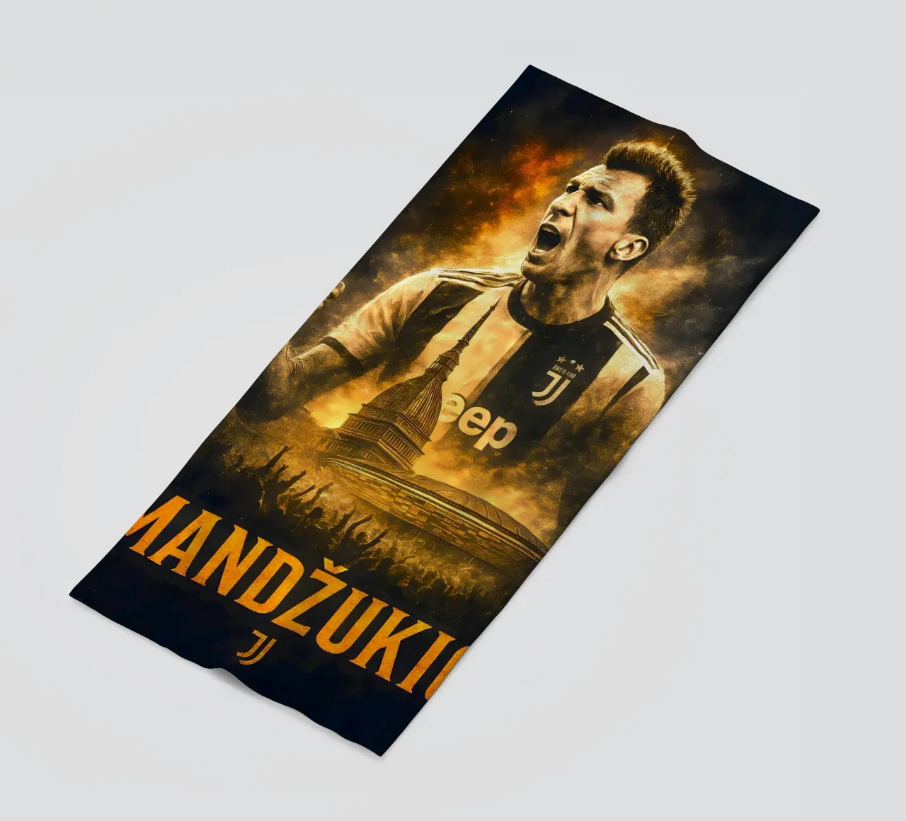 Mario Mandzukic telo mare da Cyberpunk Canvas