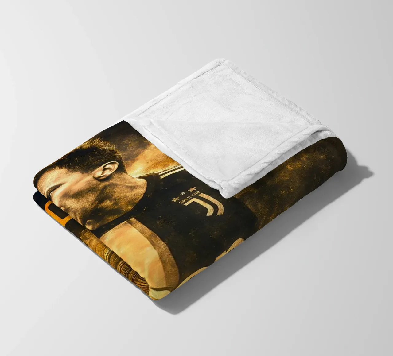Mario Mandzukic coperta in pile da Cyberpunk Canvas