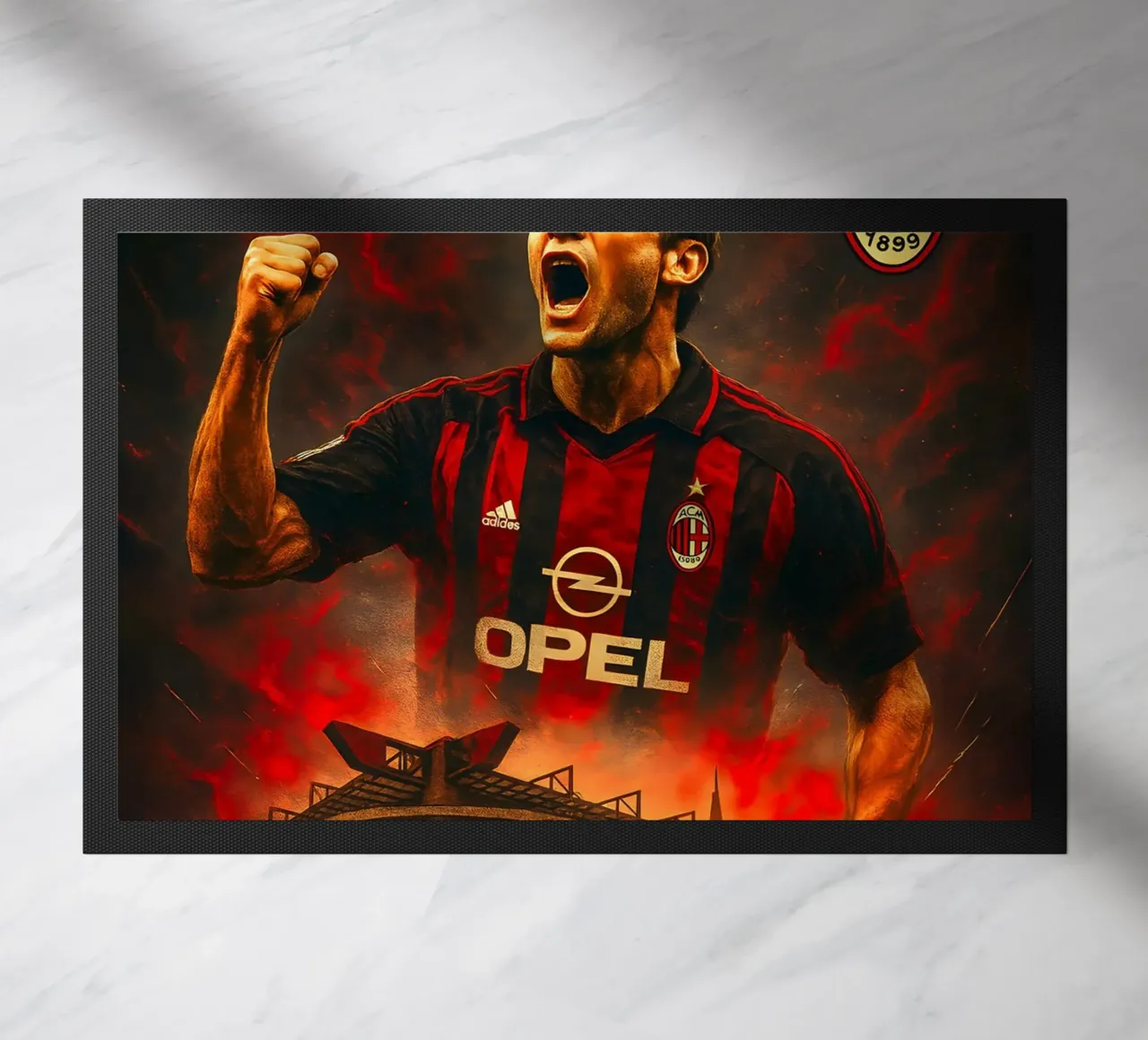 Andriy Shevchenko zerbino da Cyberpunk Canvas