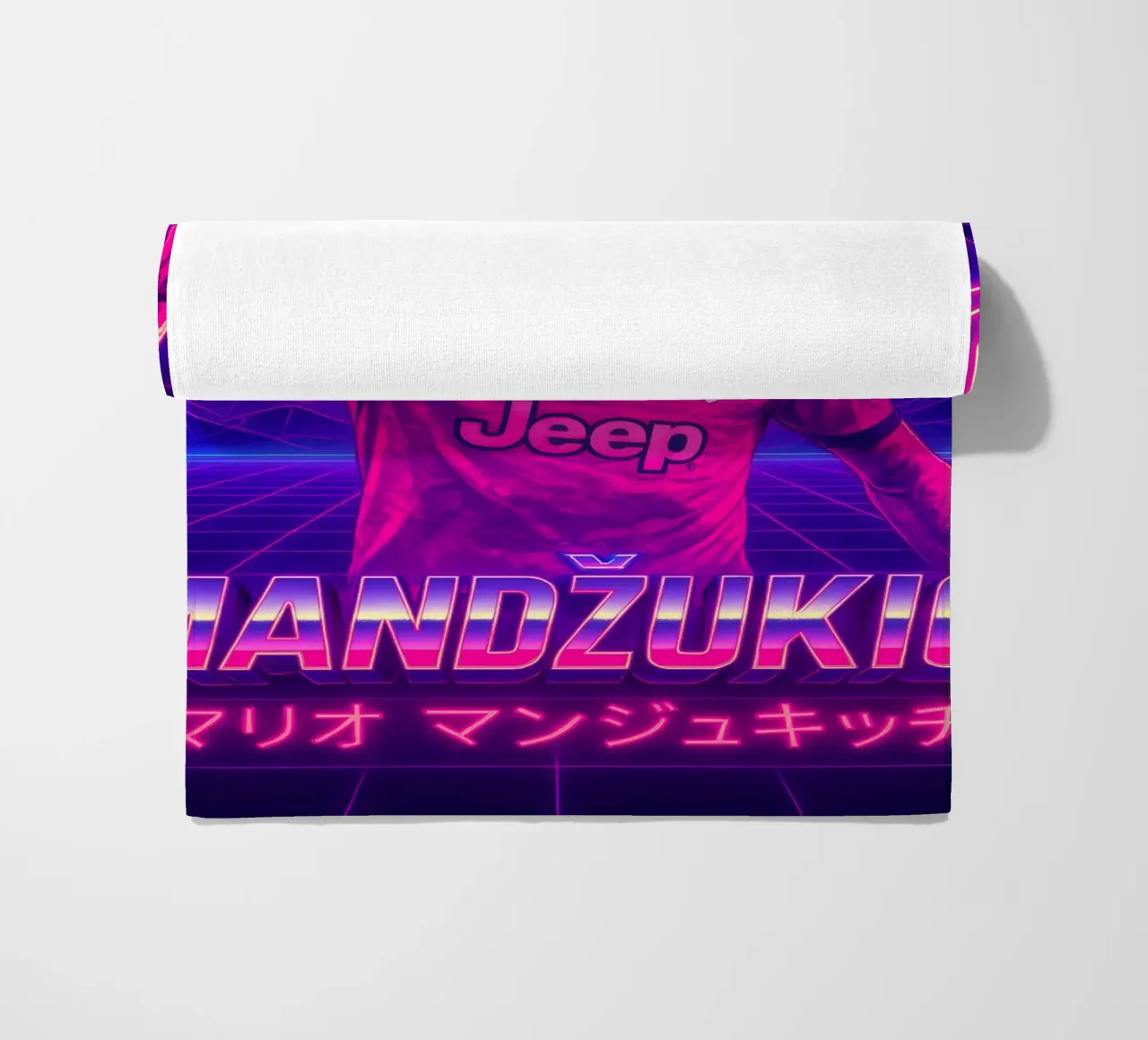 Mario Mandzukic telo mare da Cyberpunk Canvas