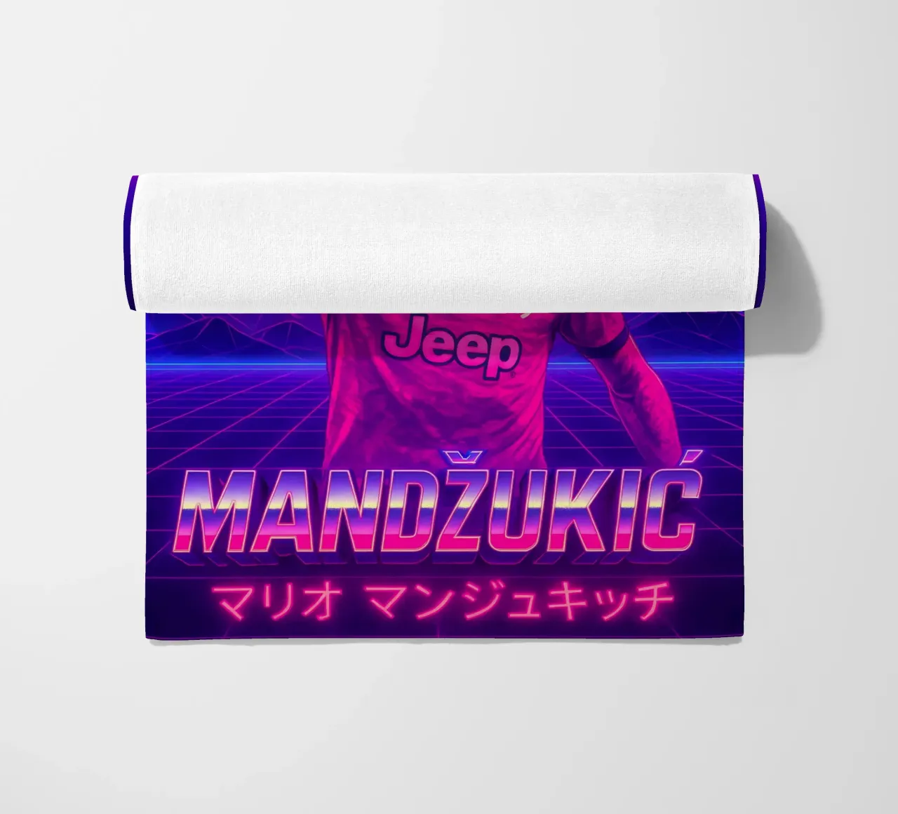 Mario Mandzukic telo mare da Cyberpunk Canvas