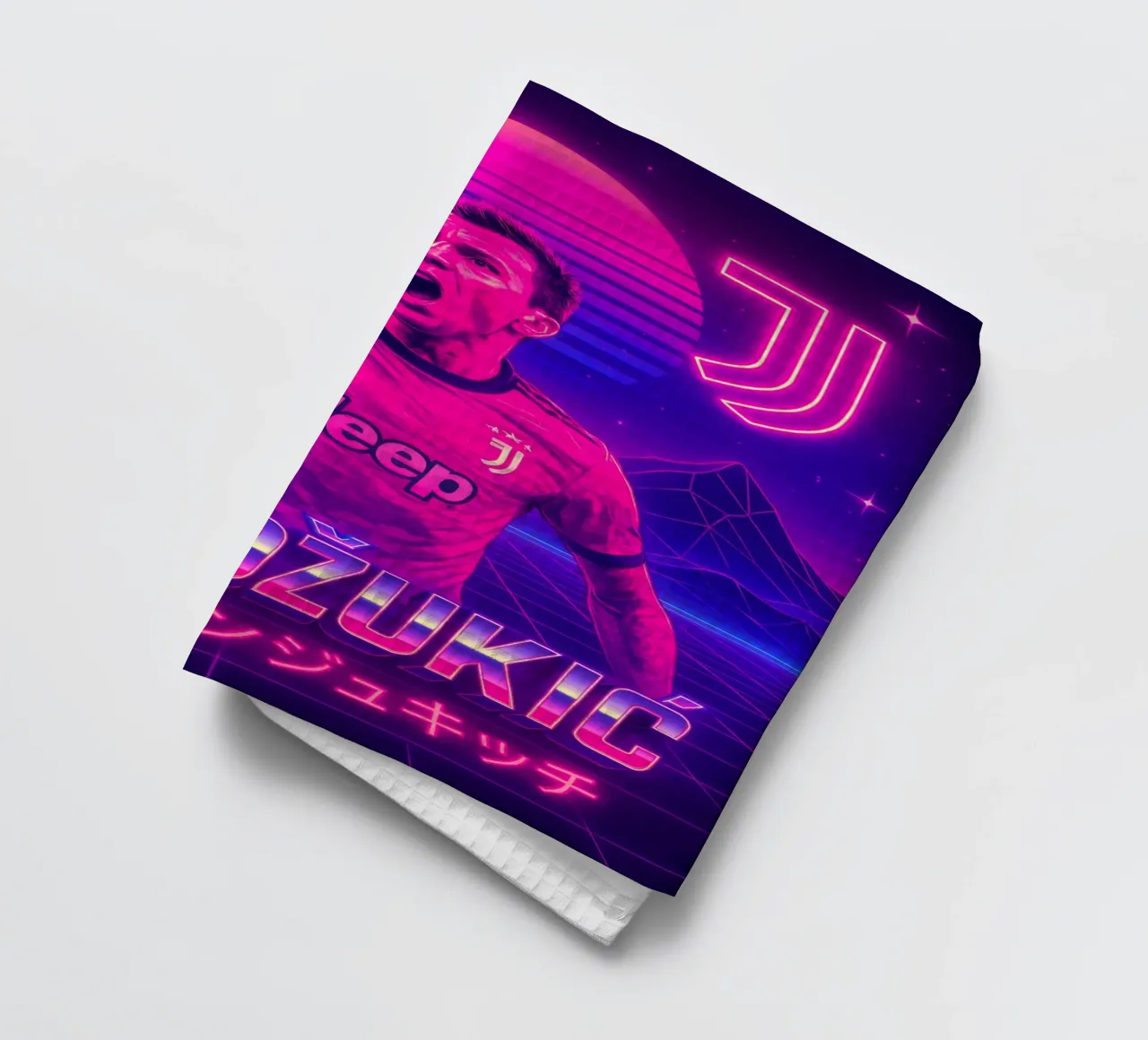 Mario Mandzukic canovaccio da cucina da Cyberpunk Canvas