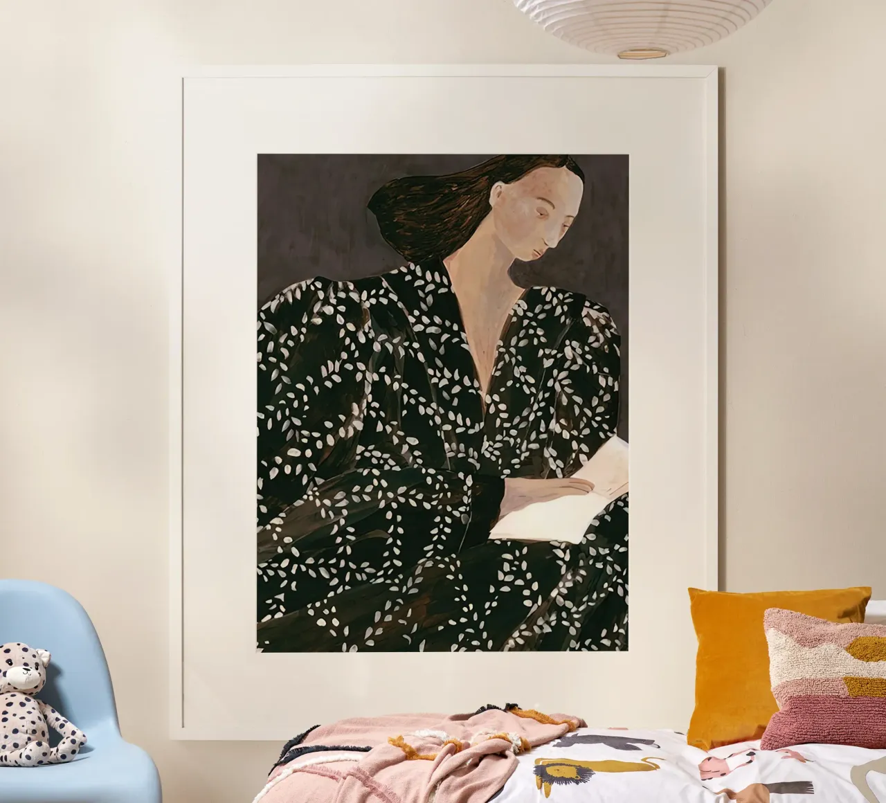 Fiori Lettura poster da Serrano Shop