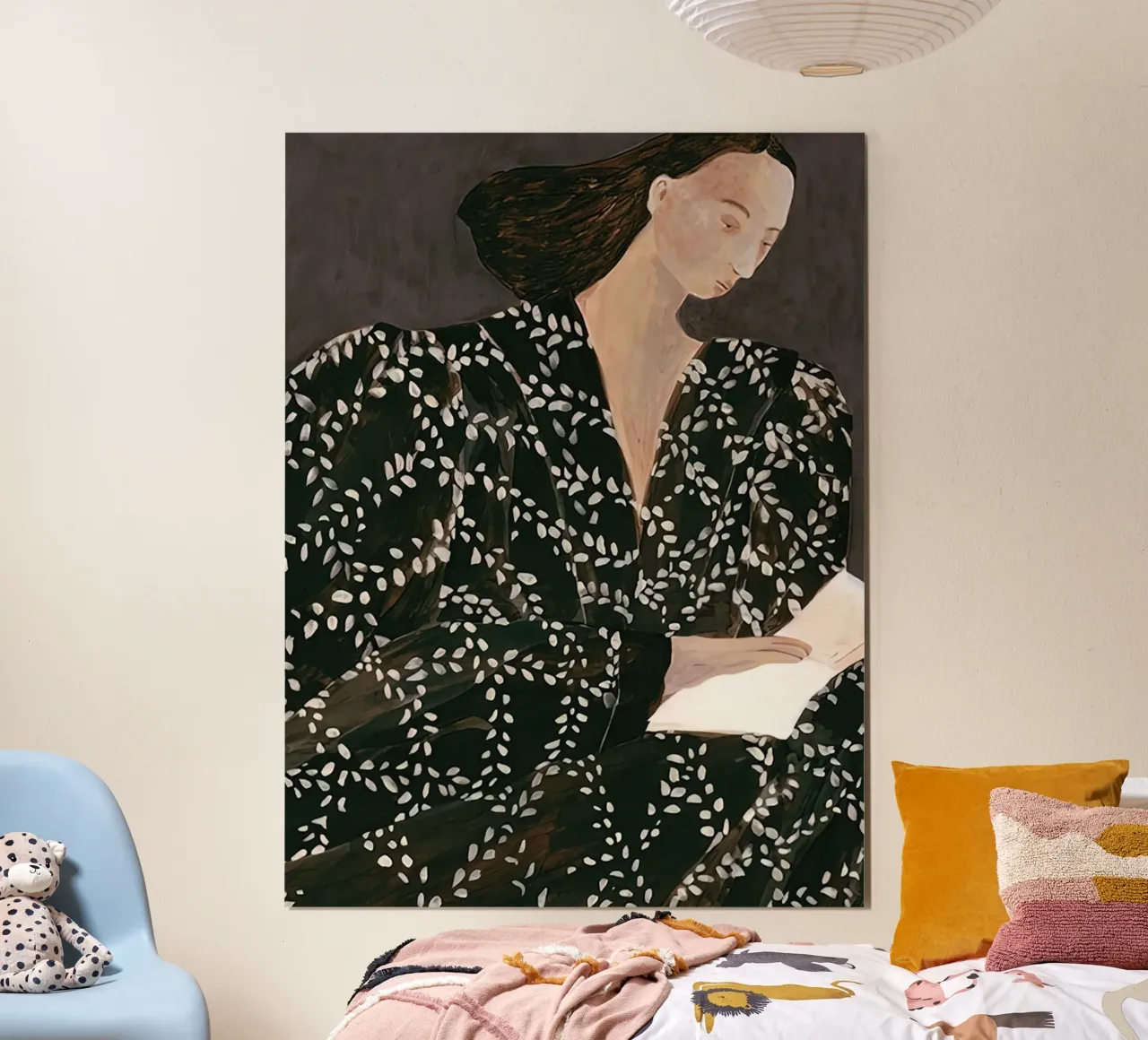 Fiori Lettura poster da Serrano Shop